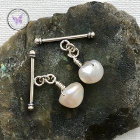 Pearl Chain Cufflinks